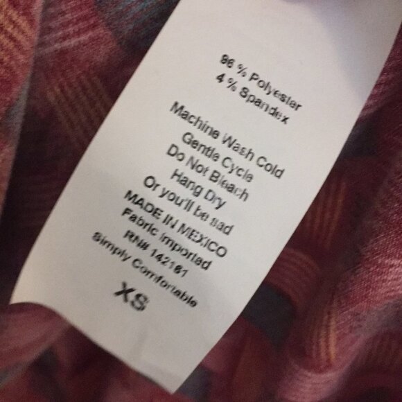 XS LuLaRoe Randy T-Shirt B03 769 - Picture 4 of 5